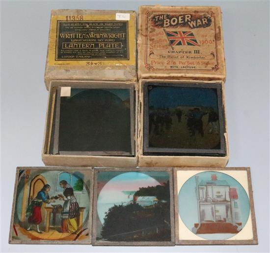 Military & Boar War lantern slides